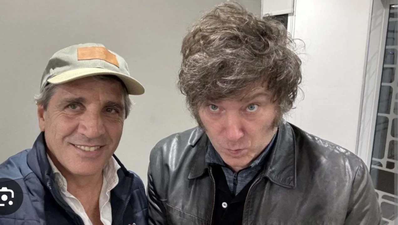 Caputo y Milei 