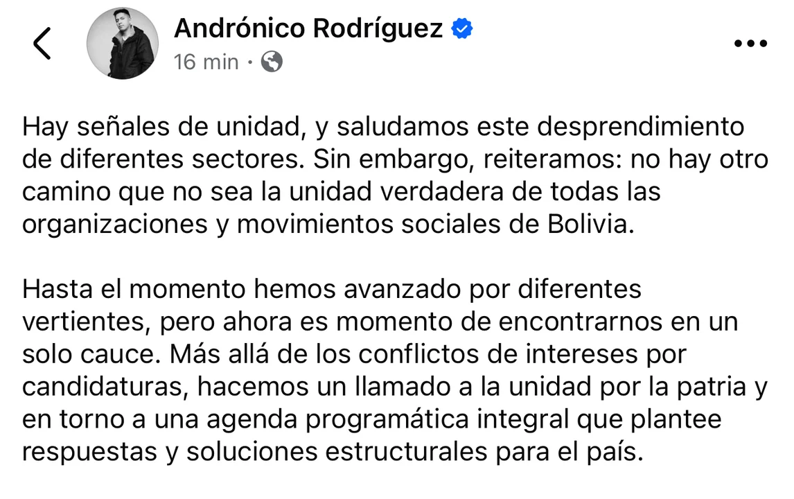 FB. Andrónico Rodríguez 