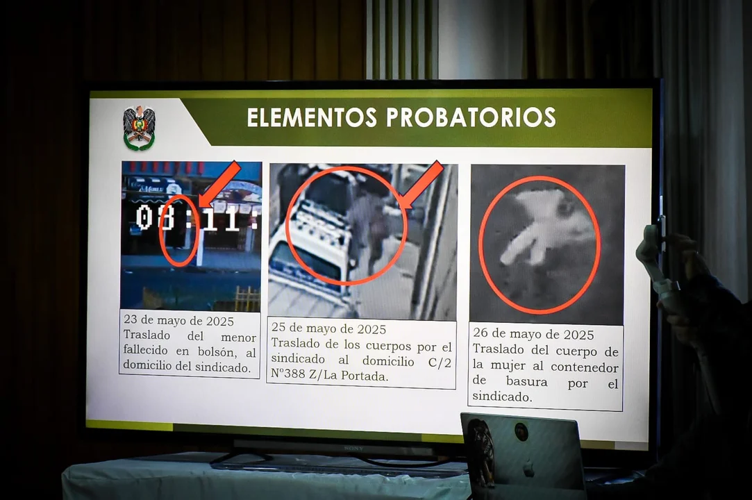 Ministerio de Gobierno confirma doble crimen: infanticidio y feminicidio conmocionan a La Paz